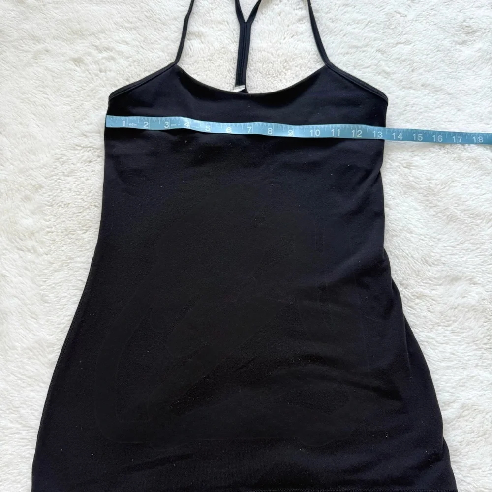 Lululemon Athletica women black tank top size 4 US